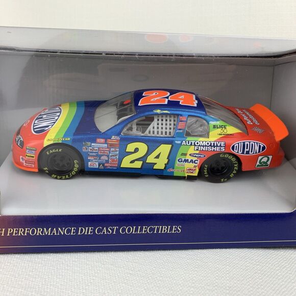 1999 Jeff Gordon #24 1:24 Action Figure Winner’s Circle Die Cast Du Pont Nascar - Picture 3 of 11